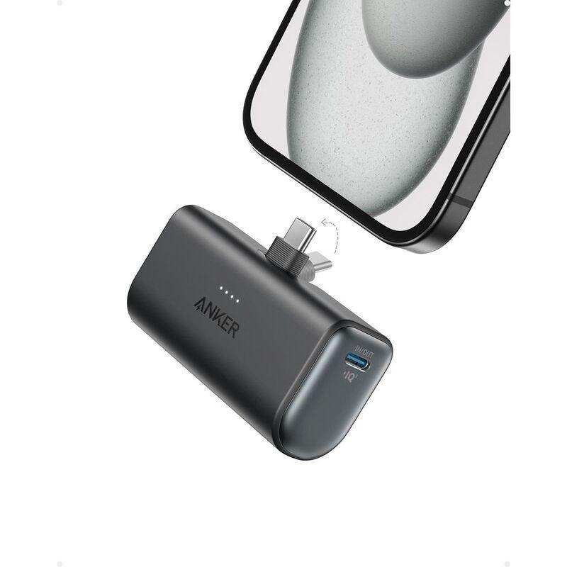 Anker Nano Power Bank 22.5W Built-In USB-C Connector - Black, , large image number 1