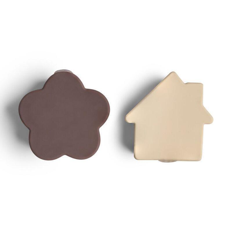 Citron 2023 Silicone Lunchbox Organizers (Set of 4) - Beige/Plum/Caramel, , large image number 1
