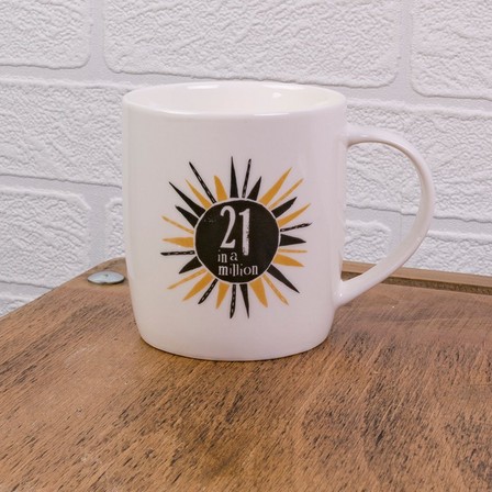 REALLY GOOD GIFTS - The Bright Side 21 In A Million Mug