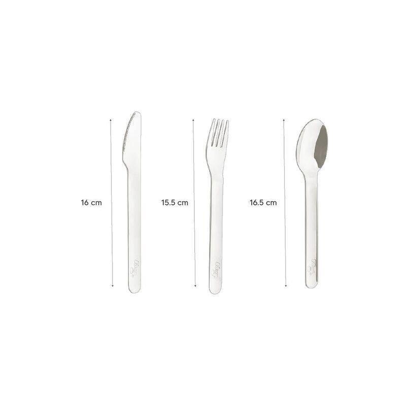 Citron 2023 Stainless Steel Cutlery with Pouch Green, , large image number 7