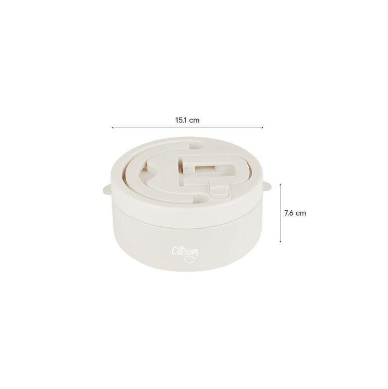 Citron 2023 Stainless Steel Food Jar 400ml Beige, , large image number 6