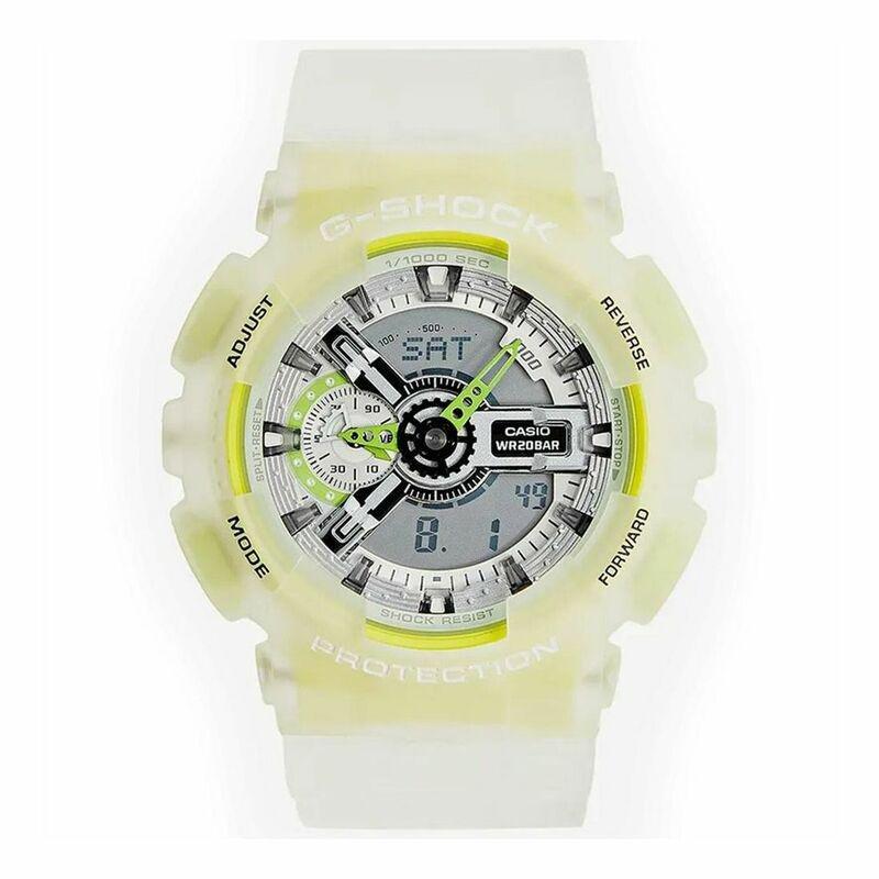 Casio G-Shock GA-110LS-7ADR Analog/Digital Watch - White, , large image number 0