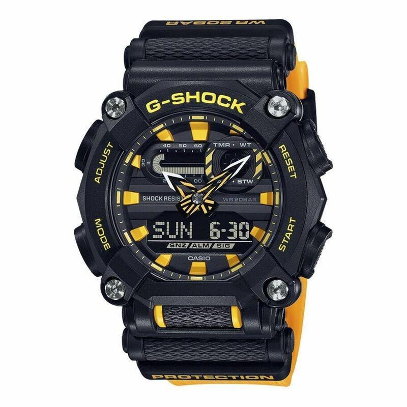 Casio G-Shock GA-900A-1A9DR Analog/Digital Watch - Yellow, , large image number 0