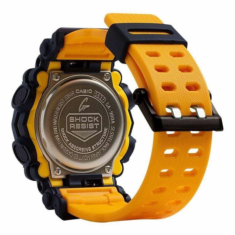 Casio G-Shock GA-900A-1A9DR Analog/Digital Watch - Yellow, , large image number 1