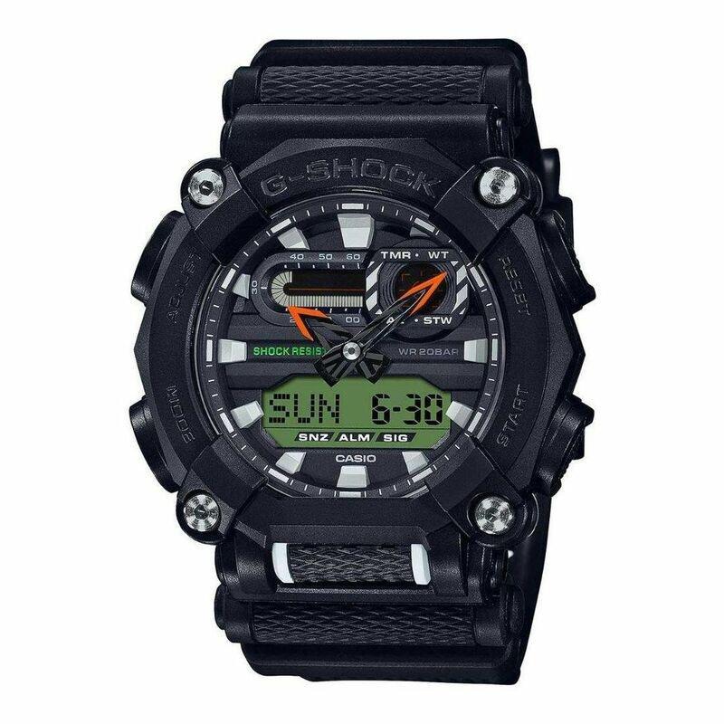 Casio G-Shock GA-900E-1A3DR Analog/Digital Watch - Black, , medium