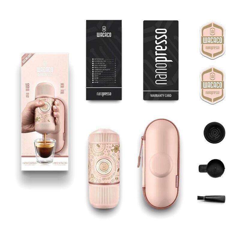 WACACO COMPANY LIMITED - Wacaco - Nanopresso - Dark Souls - Pink + Case