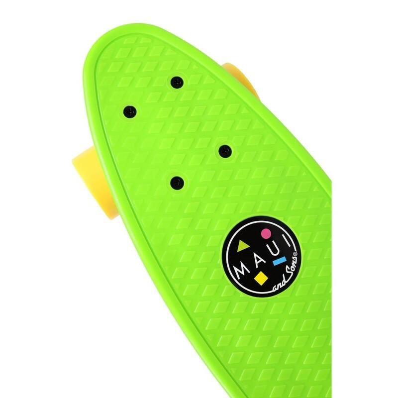 Maui & Sons Cookie Skateboard Lime 22-Inch, , large image number 3