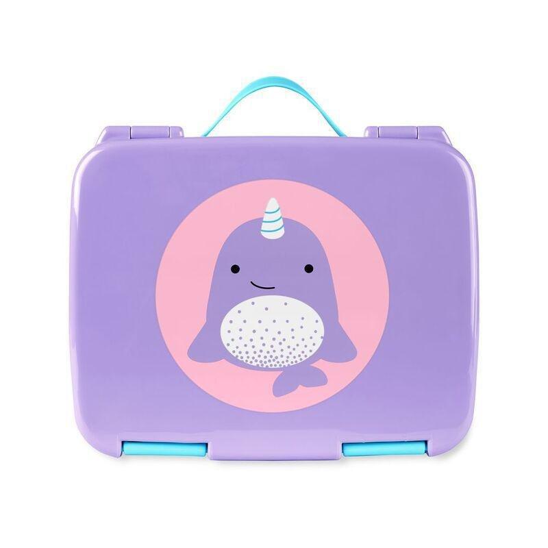 Skip-Hop Zoo Bento Box Narwhal, , large image number 0
