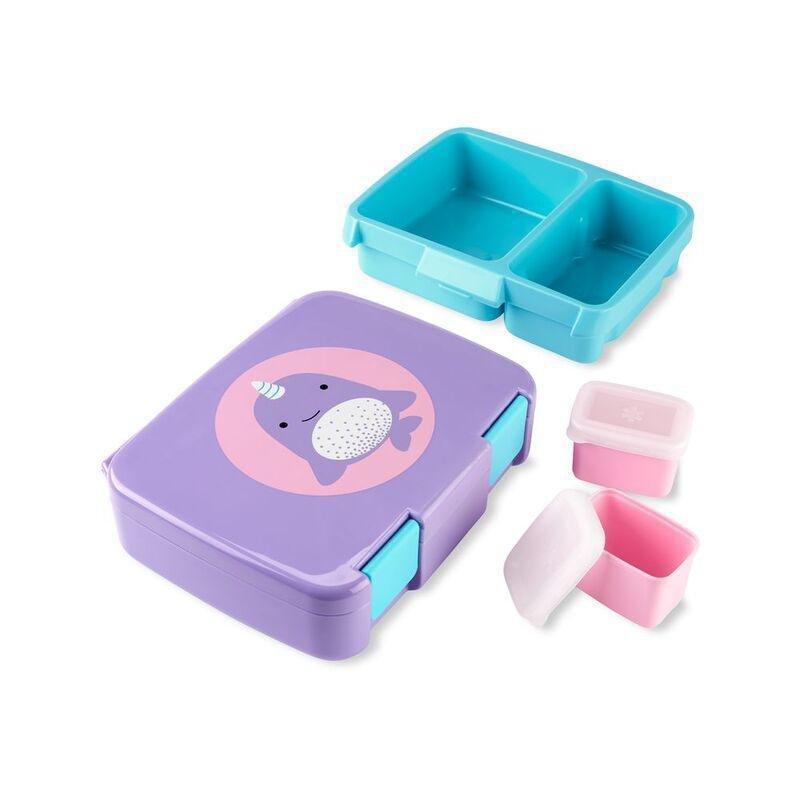Skip-Hop Zoo Bento Box Narwhal, , large image number 2