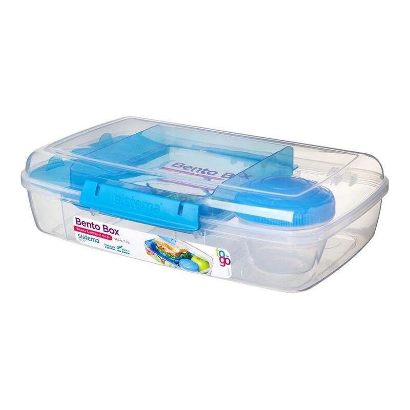 Sistema To-Go Large 1.76L Lunch Box with Moveable Compartment (Assorted Colors - Includes 1), , large image number 3