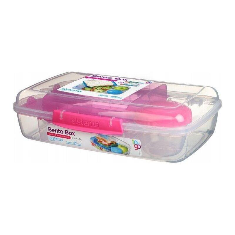 Sistema To-Go Large 1.76L Lunch Box with Moveable Compartment (Assorted Colors - Includes 1), , large image number 4