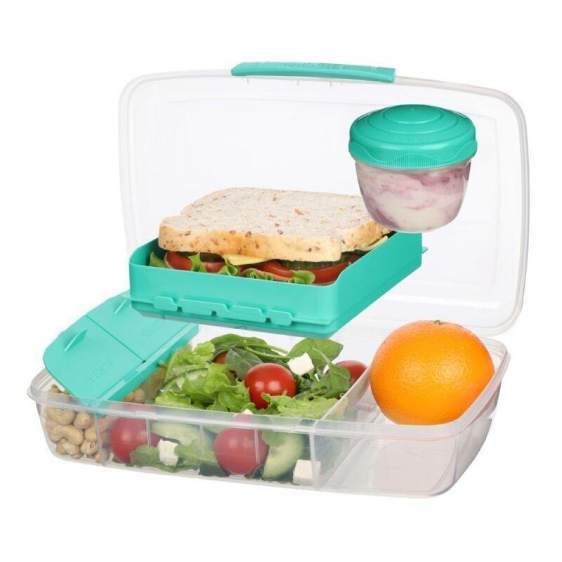 Sistema To-Go Large 1.76L Lunch Box with Moveable Compartment (Assorted Colors - Includes 1), , large image number 5