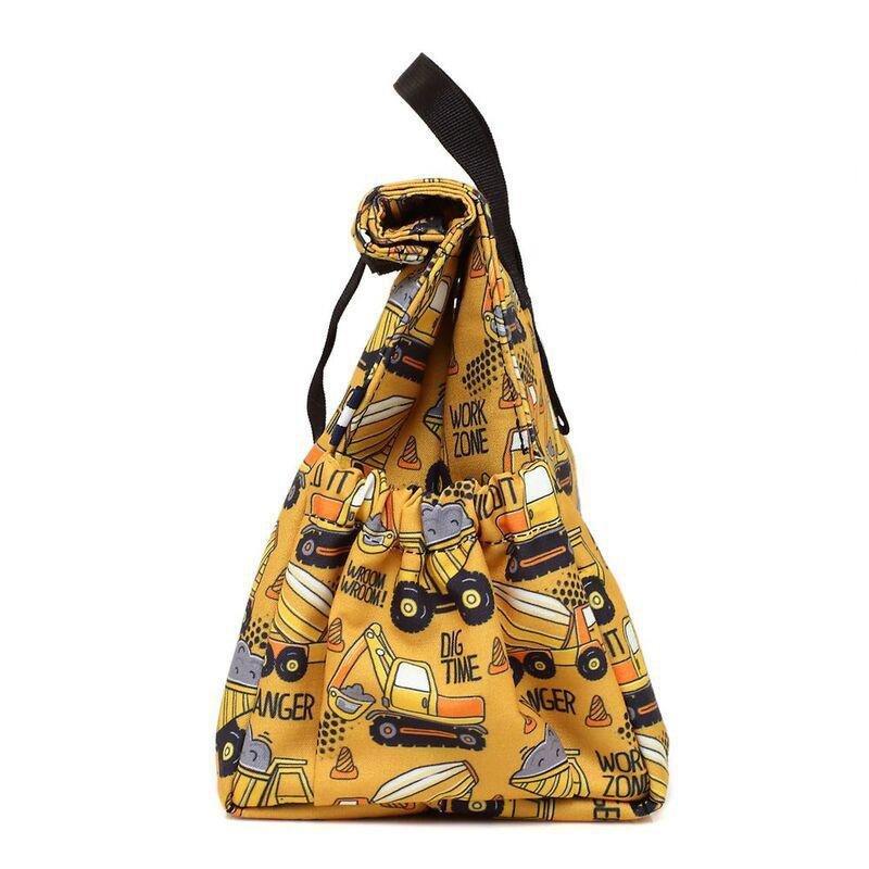 The Lunchbags Kids Original Lunch Bag 5L - Escavator with Black Strap, , large image number 2