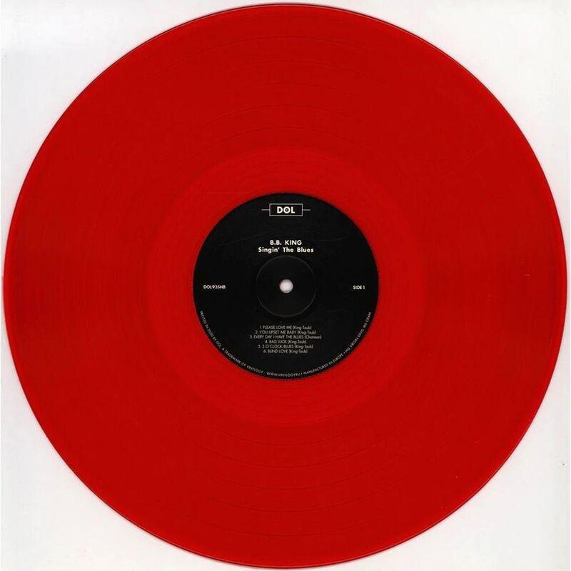 DOL - Singing The Blues (Red Colored Vinyl) | B.B. King