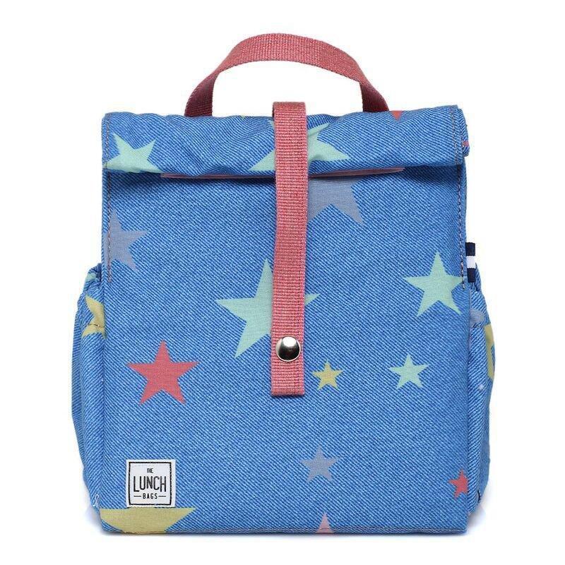 The Lunchbags Kids Original Lunch Bag 5L - Stars with Rose Strap, , large image number 0