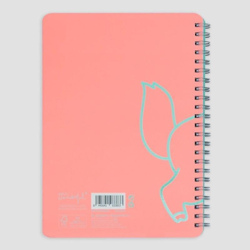 Mr Wonderful A4 Notebook Unicorn Pink - You Are Fantastic, , medium