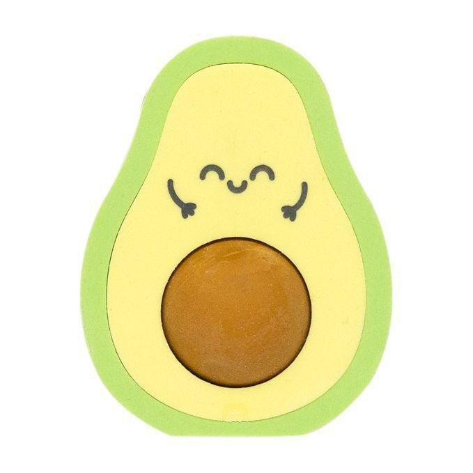 Mr. Wonderful Set Of Eraser + Pencil Sharpener - Avocado, , medium