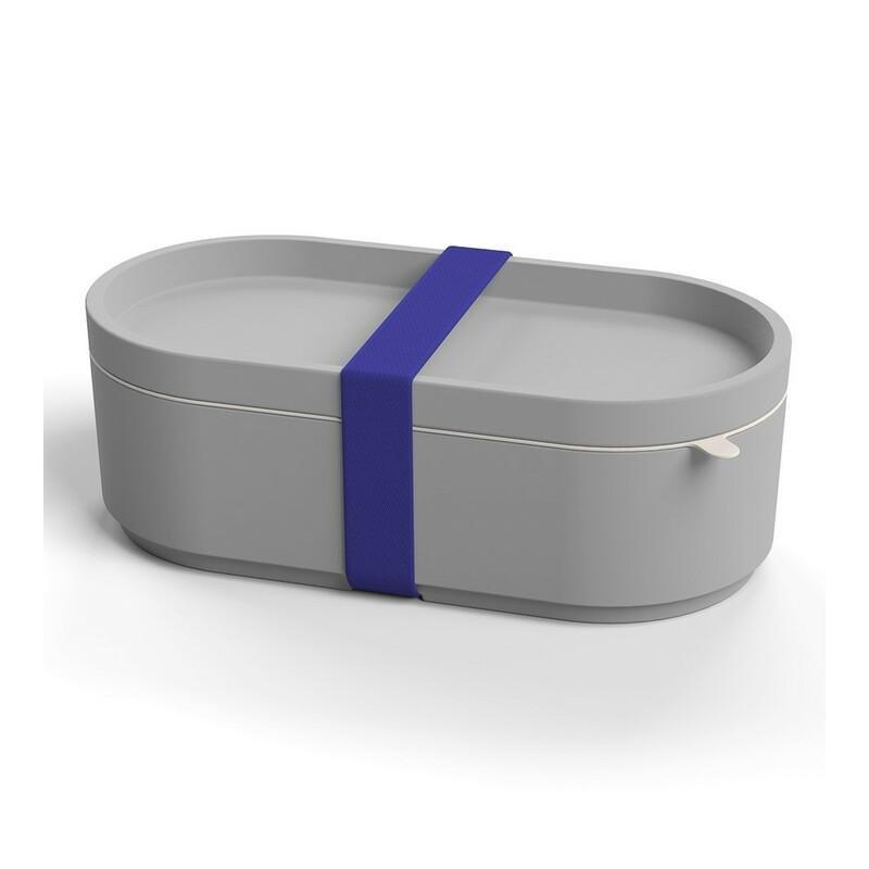 Lund London Bamboo Bento Box Grey, , large image number 0
