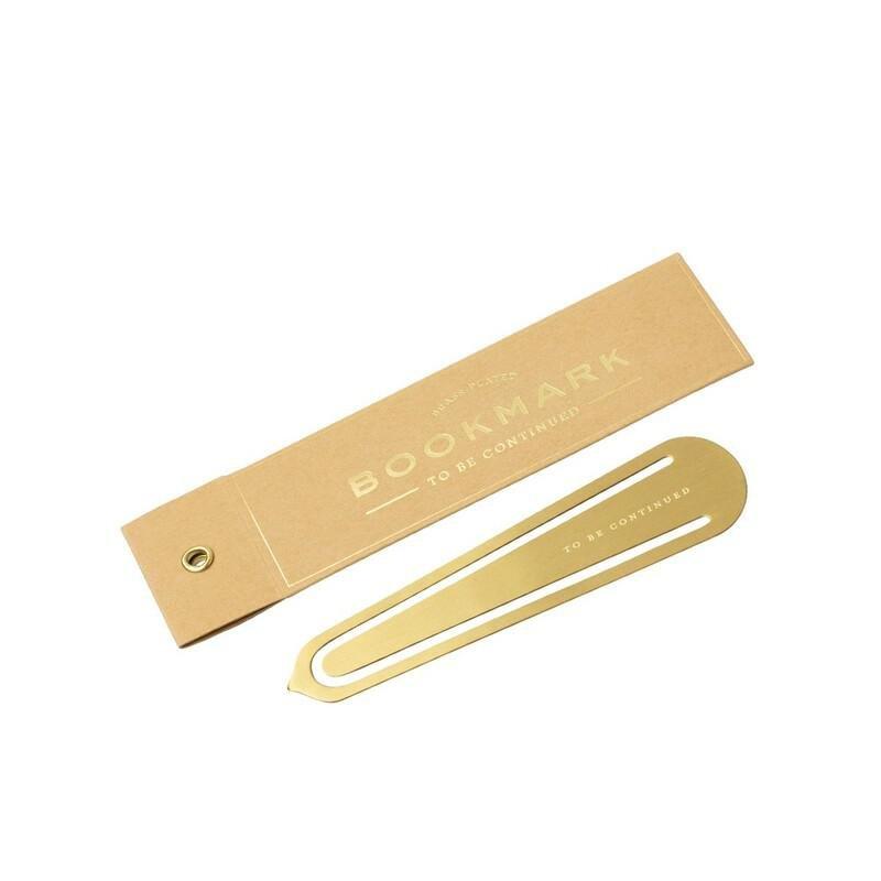 Izola To Be Continued Brass Bookmark, , large image number 0