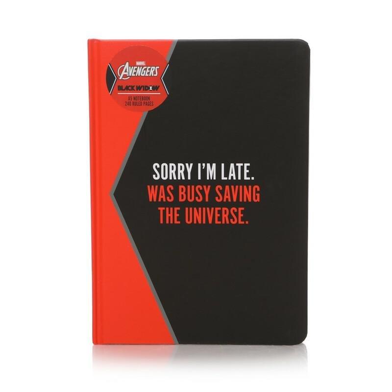 Marvel Black Widow A5 Notebook, , large image number 0