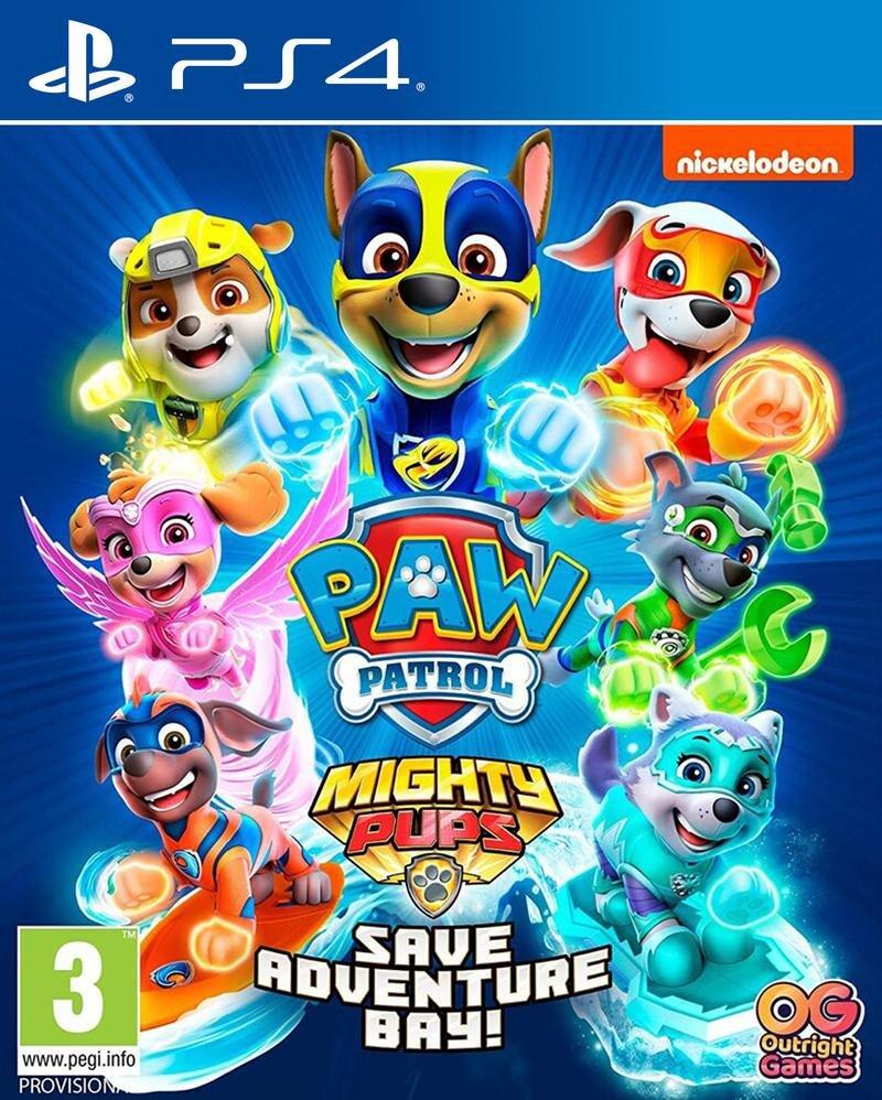 Paw Patrol Mighty Pups Save Adventure Bay - PS4, , large image number 0