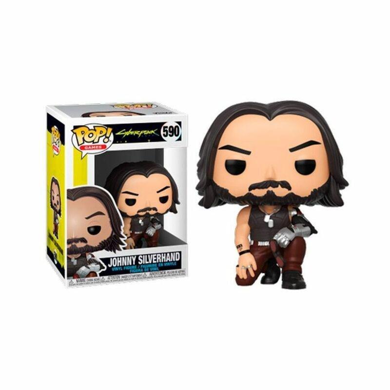 Funko Pop Games Cyberpunk 2077 Johnny Silverhand Crouch, , large image number 0