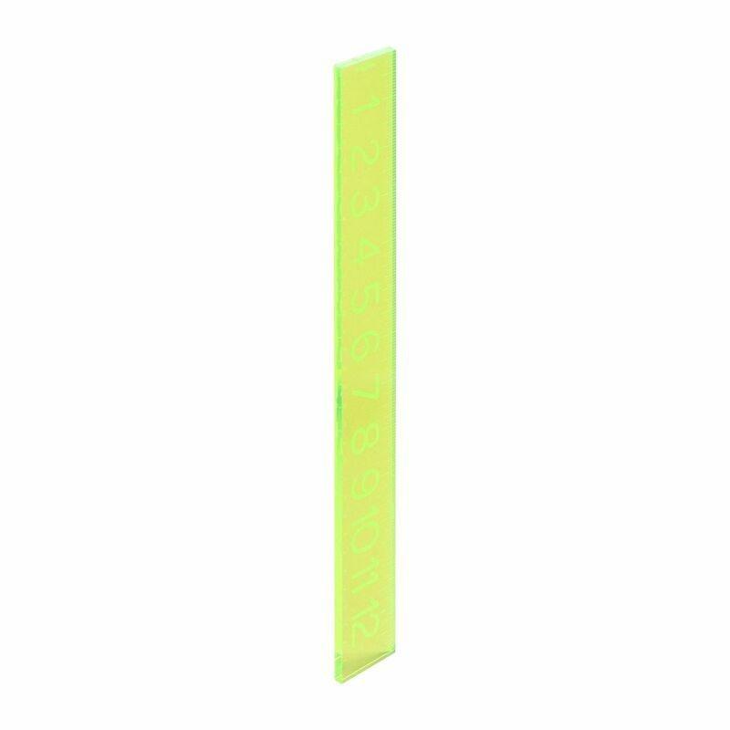 Poppin Neon Green Ruler, , large image number 0