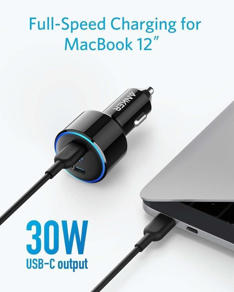 Anker PowerDrive+ III Duo Black 48 with Piq 3 Car Charger, , large image number 4