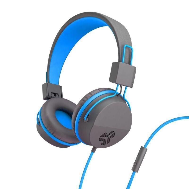 Jlab Jbuddies Studio Folding Kids Aux On-Ear Headphones - Blue, , large image number 0