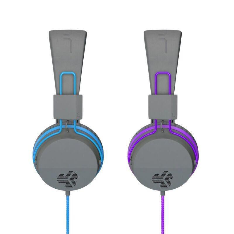 Jlab Jbuddies Studio Folding Kids Aux On-Ear Headphones - Blue, , large image number 2