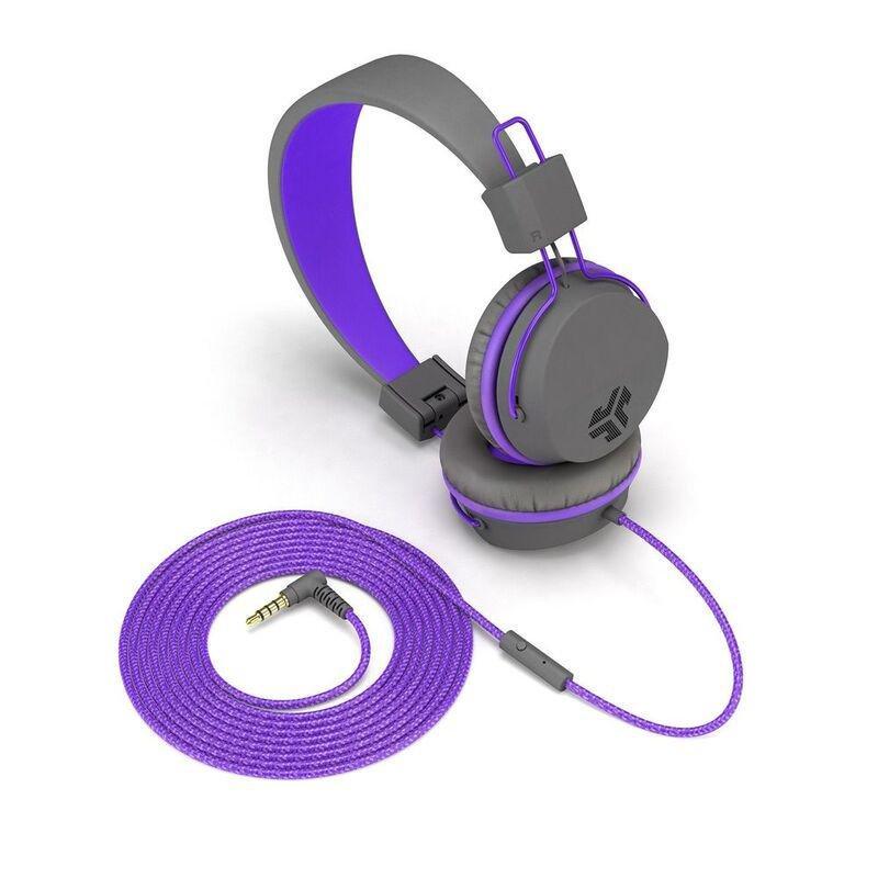 Jlab Jbuddies Studio Folding Kids Aux On-Ear Headphones - Purple, , large image number 3