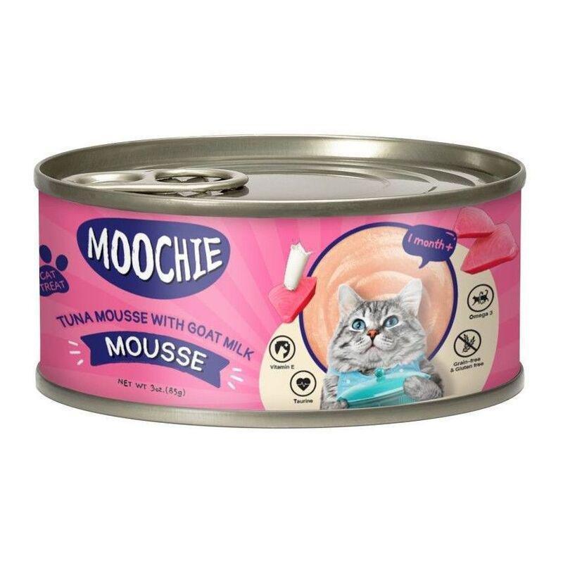 Moochie Kitten Tuna Mousse with Goatmilk 85g Can, , large image number 0