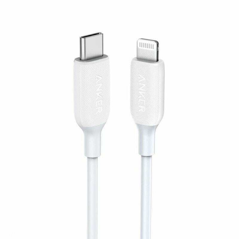 Anker Powerline III USB-C To Lightning 2.0 Cable 6ft White, , large image number 0