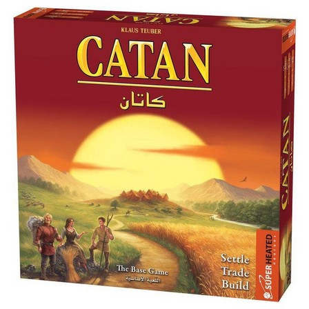 SUPERHEATED NEURONS - Catan - Base Game 3-4 Player (Arabic/English)