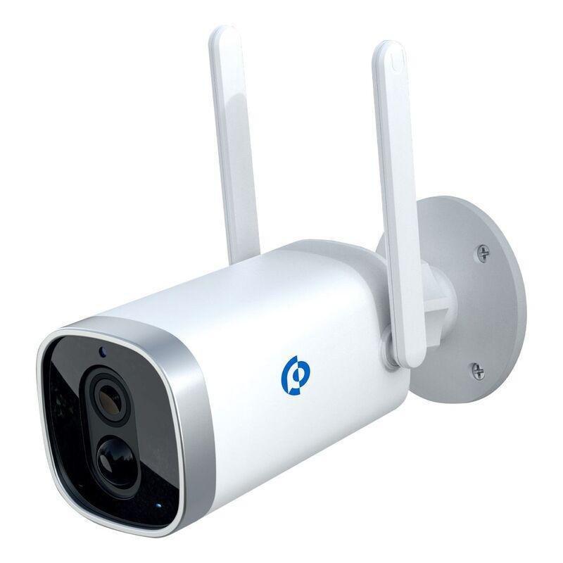 Powerology Wireless Outdoor Camera With Solar Panel, , large image number 0