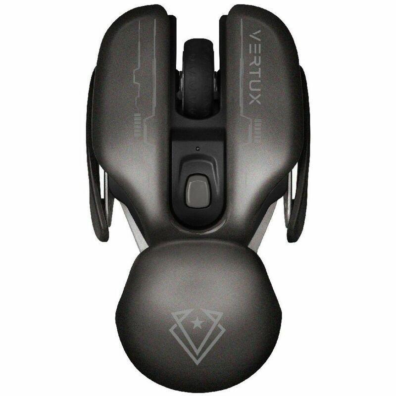 Vertux Glider Ergonomic Lightweight Skeleton Gaming Mouse Black, , large image number 0