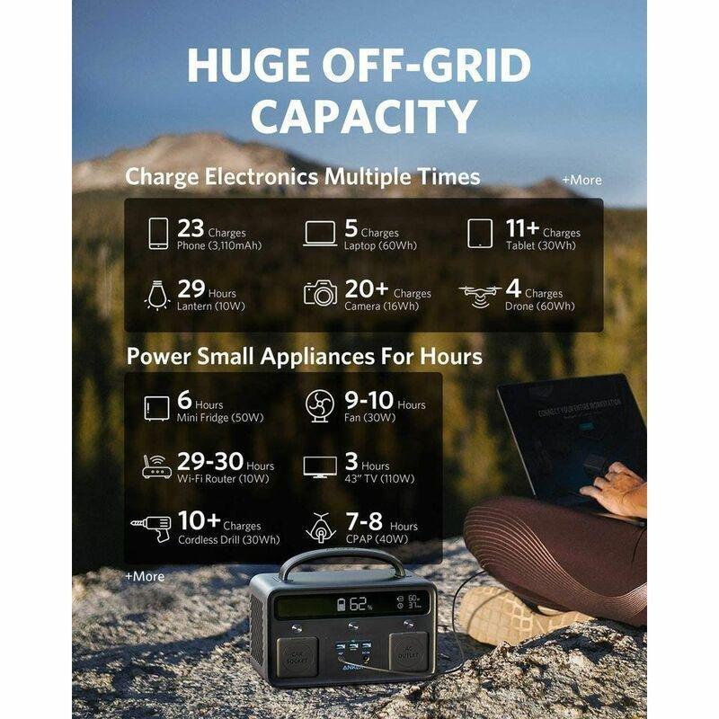 Anker PowerHouse II 400 Portable Power Station, , large image number 1