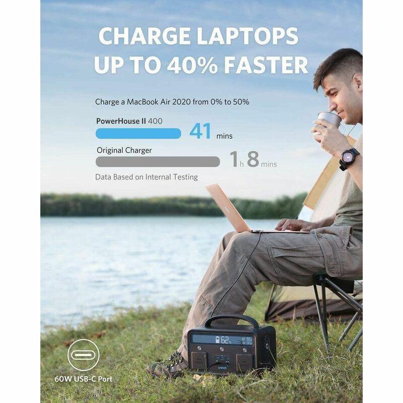 Anker PowerHouse II 400 Portable Power Station, , large image number 4