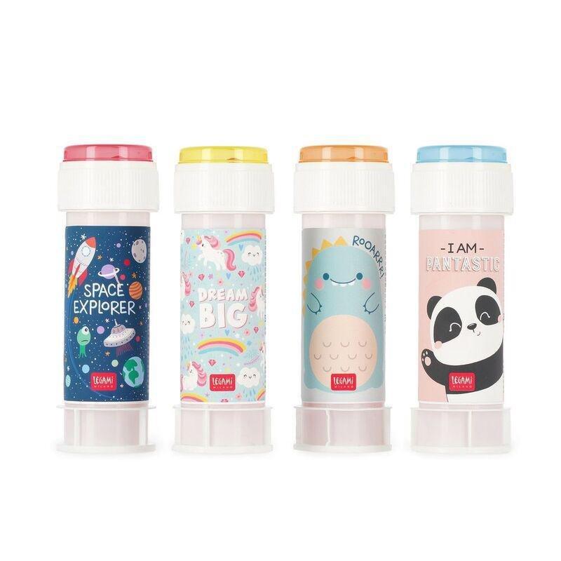 Legami Soap Bubbles - Panda /Dino /Unicorn /Space, , large image number 0