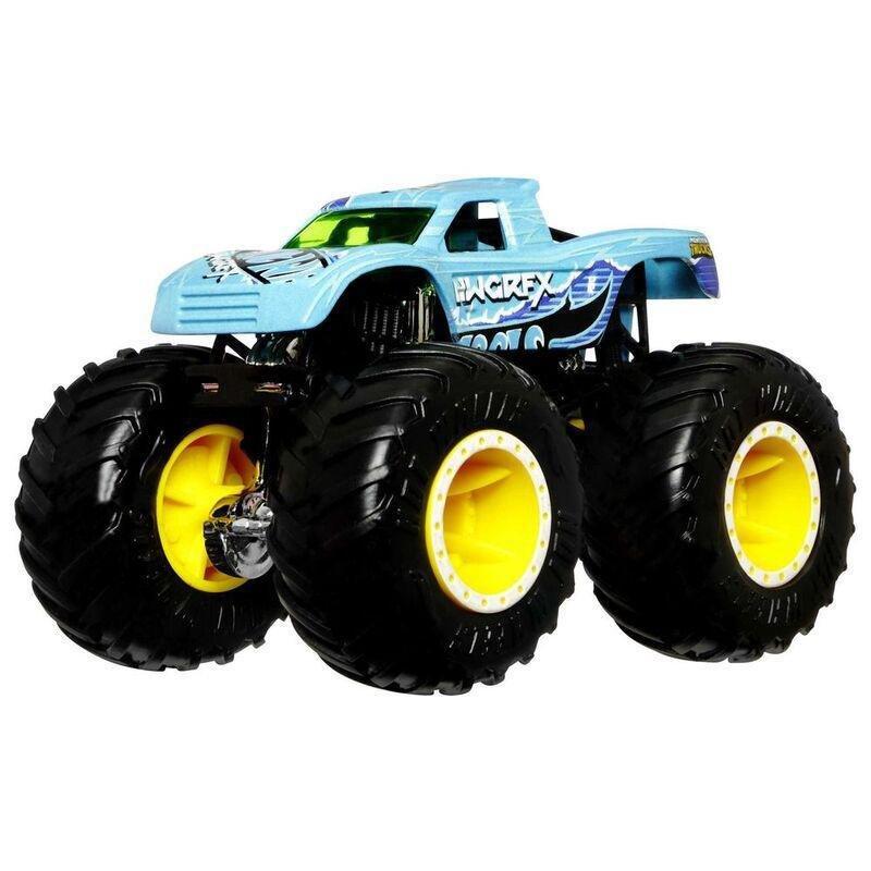 Hot Wheels Monster Trucks Color Shifters Podium Crasher Diecast Car HGX08, , large image number 0