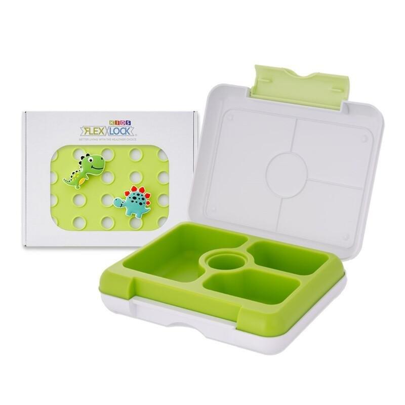 Flex & Lock Flexbox Dinosaur Customizable Lunchbox, , large image number 0