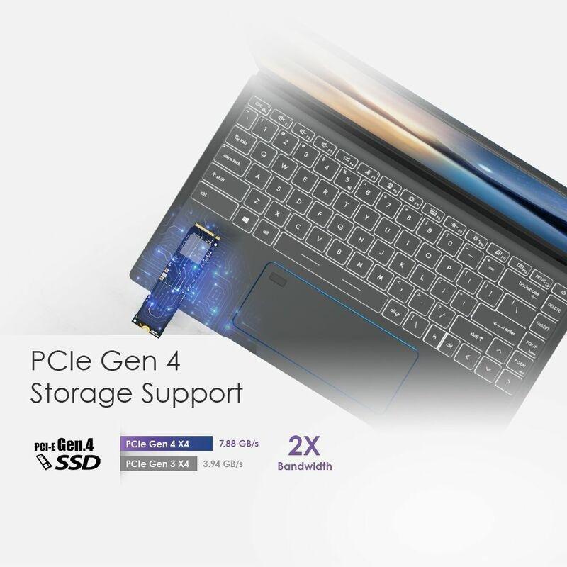 MSI PresTige 14 A11SCS Tiger Lake Laptop i7-1185G7/4.8Ghz/16GB/1TB SSD/NVIDIA GeForce GTX 1650 Ti Max-Q 4GB/60Hz/14-inch FHD Display/Windows 10, , large image number 2