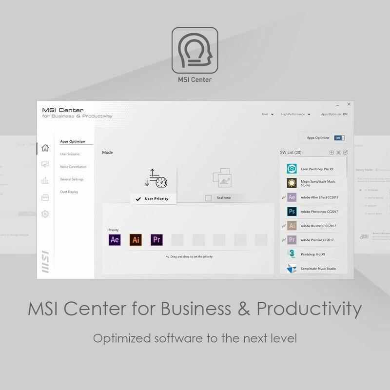 MSI PresTige 14 A11SCS Tiger Lake Laptop i7-1185G7/4.8Ghz/16GB/1TB SSD/NVIDIA GeForce GTX 1650 Ti Max-Q 4GB/60Hz/14-inch FHD Display/Windows 10, , large image number 4