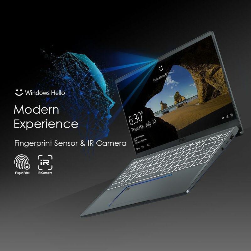 MSI PresTige 14 A11SCS Tiger Lake Laptop i7-1185G7/4.8Ghz/16GB/1TB SSD/NVIDIA GeForce GTX 1650 Ti Max-Q 4GB/60Hz/14-inch FHD Display/Windows 10, , large image number 8
