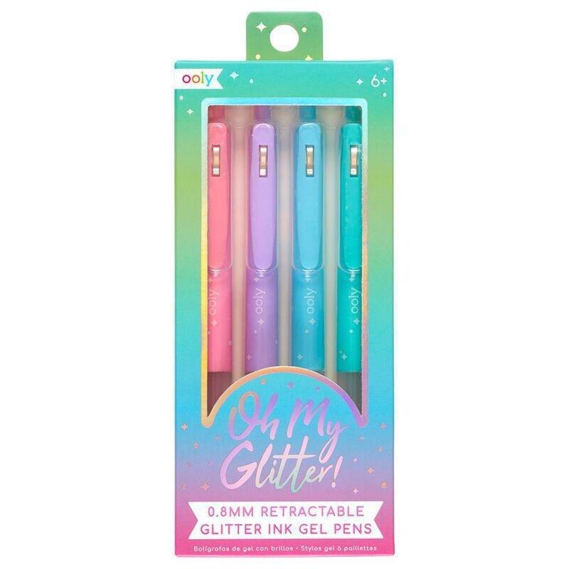 OOLY Oh My Glitter! Gel Pens - Set of 4, , large image number 0