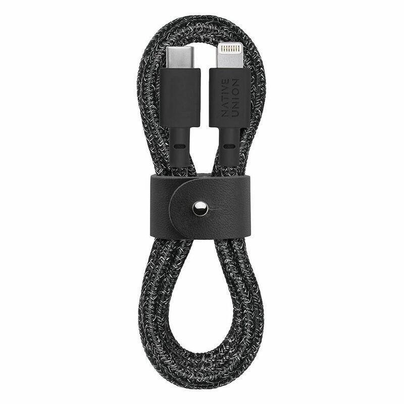 Native Union Belt Cable USB-C to Lightning Cosmos 1.2m Black, , large image number 0