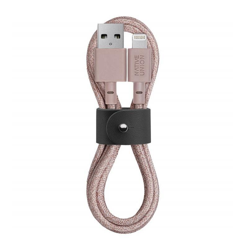 Native Union Belt Cable USB-C to Lightning 1.2m Rose, , large image number 0