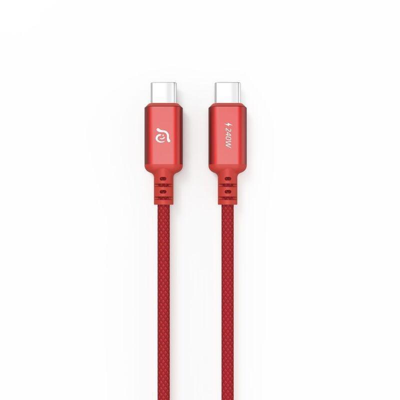Adam Elements Casa P120 - USB-C To USB-C 240W Charging Cable 120cm - Red, , large image number 0