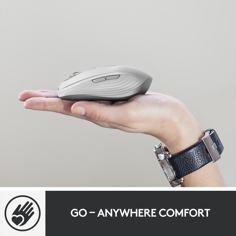 Logitech 910-005991 MX Anywhere 3 Mac Pale Grey Wireless Mouse, , large image number 6