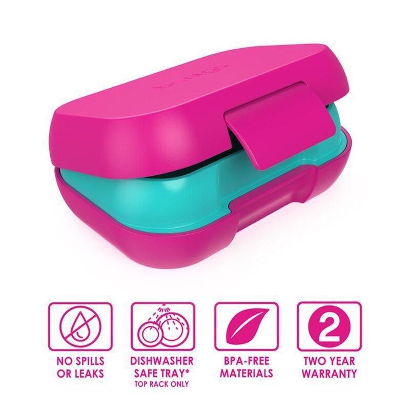 Bentgo Kids Snack Lunch Box - Fushcia, , large image number 1